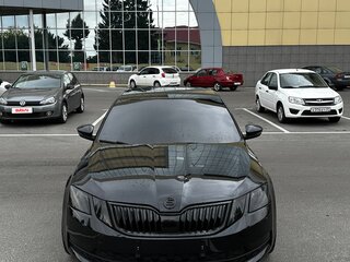 2018 Skoda Octavia III (A7) Рестайлинг, чёрный, 1770000 рублей, вид 3