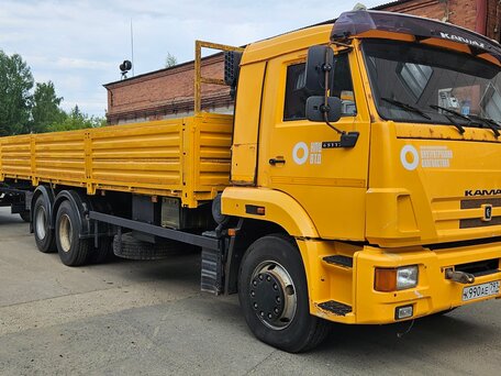 2016 КамАЗ 65117, жёлтый, 1800000 рублей, вид 2