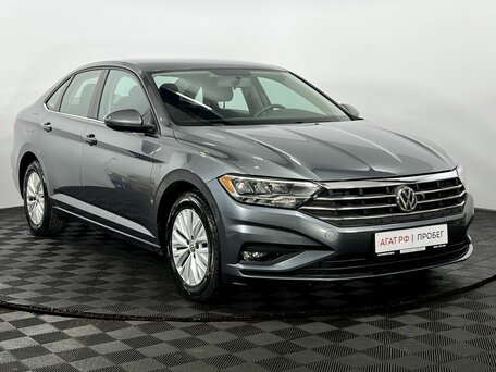 2018 Volkswagen Jetta VI Рестайлинг, серый, 1720000 рублей, вид 4