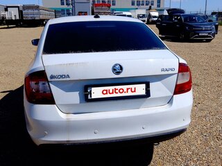 2018 Skoda Rapid I Рестайлинг, белый, 840750 рублей, вид 3