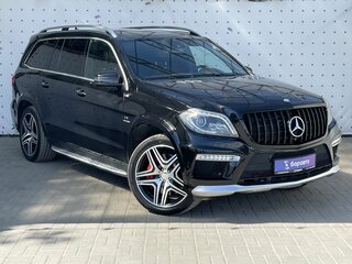 2013 Mercedes-Benz GL-Класс AMG 63 AMG, чёрный, 2670000 рублей, вид 3