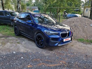 2019 BMW X1 16d sDrive II (F48), синий, 2400000 рублей, вид 1