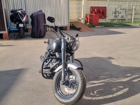 2014 Harley-Davidson Softail Slim, серый, 1300000 рублей, вид 3