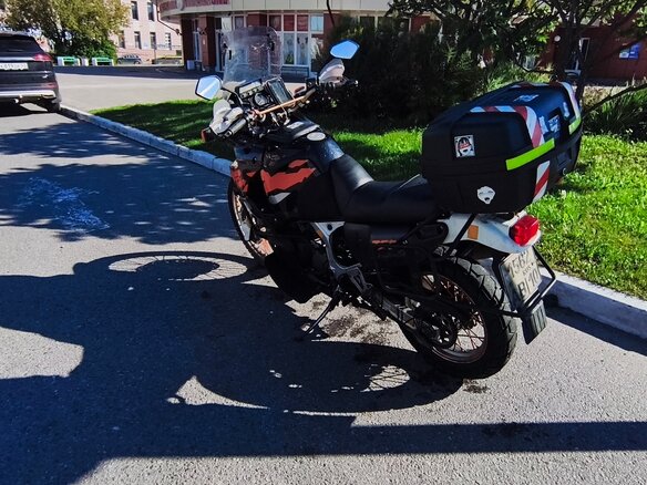 1996 Honda XRV 750 Africa Twin, чёрный, 525000 рублей - вид 9