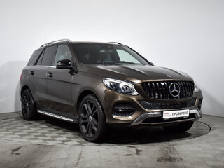 2015 Mercedes-Benz GLE 350 d I (W166), коричневый, 2925000 рублей, вид 3