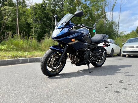 2009 Yamaha XJ6 (FZ6R), синий, 565000 рублей, вид 5