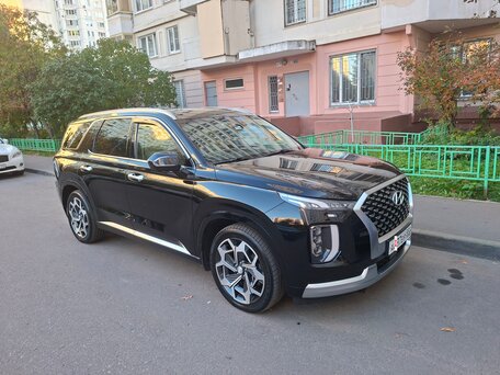 2020 Hyundai Palisade I, чёрный, 4600000 рублей, вид 2