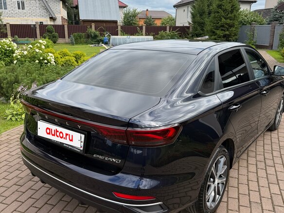 2023 Geely Emgrand II, синий - вид 3