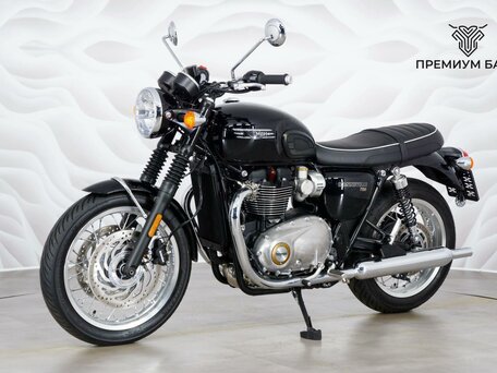2024 Triumph Bonneville T120, чёрный, 1485000 рублей, вид 3