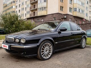 2007 Jaguar X-Type I, чёрный, 450000 рублей, вид 1