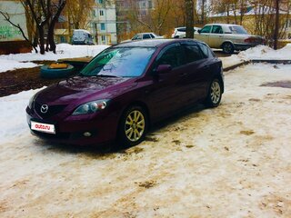 2007 Mazda 3 I (BK) Рестайлинг, пурпурный, 650000 рублей, вид 2