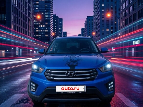 2016 Hyundai Creta I, синий, 1699999 рублей - вид 3