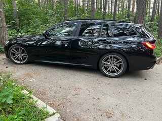 2020 BMW 3 серии 320d xDrive VII (G2x), чёрный, 3300000 рублей, вид 5