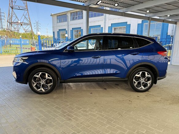 2023 Haval F7 I Рестайлинг, синий - вид 1