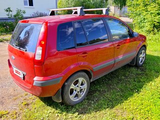 2007 Ford Fusion I Рестайлинг, красный, 290000 рублей, вид 4