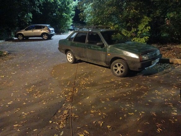 1999 Lada (ВАЗ) 21099, зелёный, 80000 рублей - вид 1