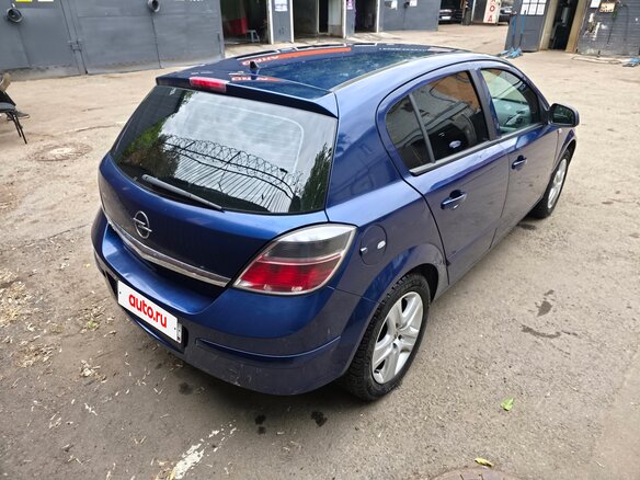 2010 Opel Astra H Рестайлинг, синий, 555000 рублей - вид 3