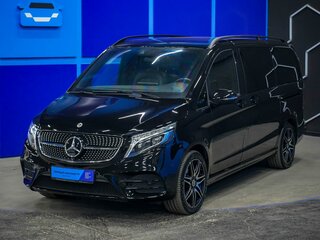 2020 Mercedes-Benz V-Класс Long 300 d длинный III (W447) Рестайлинг, чёрный, 6300000 рублей, вид 2