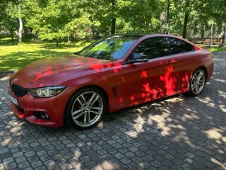 2019 BMW 4 серии 420i F32/F33/F36 Рестайлинг, красный, 3300000 рублей, вид 3