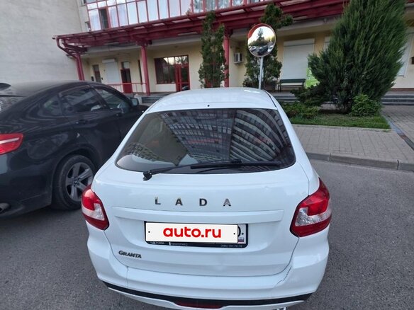 2019 Lada (ВАЗ) Granta I Рестайлинг, белый, 510000 рублей - вид 7
