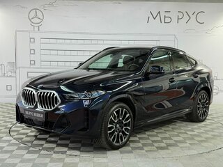 2024 BMW X6 40i III (G06) Рестайлинг, синий, 11100000 рублей, вид 1