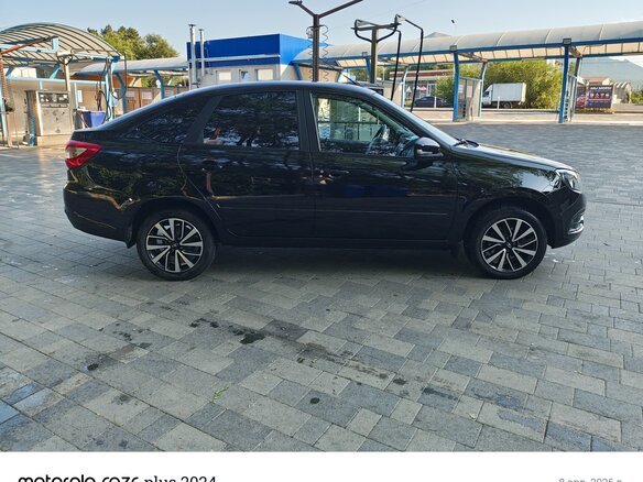 2025 Lada (ВАЗ) Granta I Рестайлинг, чёрный, 960000 рублей - вид 1