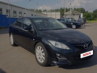 2012 Mazda 6 II (GH) Рестайлинг, чёрный, 1150000 рублей, вид 3