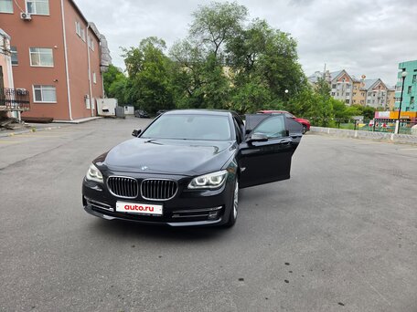 2013 BMW 7 серии Long 750Ld xDrive V (F01/F02/F04) Рестайлинг, чёрный, 2250000 рублей, вид 5