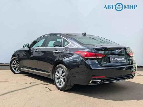 2017 Genesis G80 I, чёрный, 1249000 рублей - вид 5