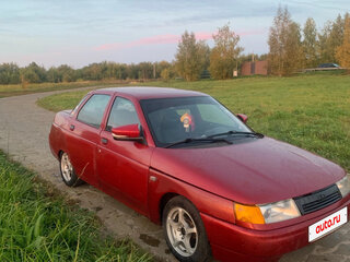 2004 Lada (ВАЗ) 2110, красный, 70000 рублей, вид 3