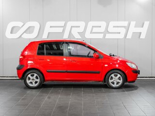 2007 Hyundai Getz I Рестайлинг, красный, 499000 рублей, вид 5