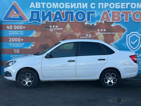 2024 Lada (ВАЗ) Granta I Рестайлинг, белый - вид 5