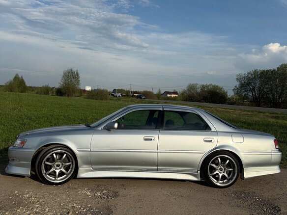 1999 Toyota Cresta V (X100) Рестайлинг, синий, 1300000 рублей - вид 6