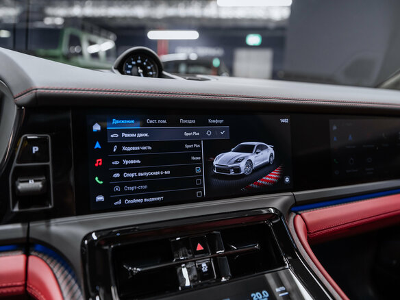 2025 Porsche Panamera GTS III, синий - вид 30