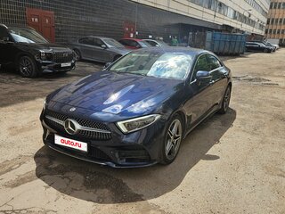 2019 Mercedes-Benz CLS 350 d III (C257), синий, 5500000 рублей, вид 3