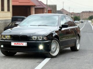 2002 BMW 5 серии 525i IV (E39) Рестайлинг, чёрный, 1300000 рублей, вид 1