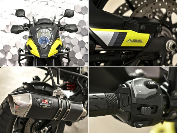 2017 Suzuki V-Strom 1000, жёлтый, 799000 рублей - вид 9