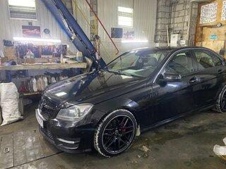 2012 Mercedes-Benz C-Класс 180 III (W204) Рестайлинг, чёрный, 1250000 рублей, вид 5
