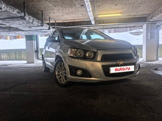2013 Chevrolet Aveo II, серебристый, 500000 рублей, вид 3