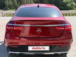 2015 Mercedes-Benz GLE Coupe 450 AMG I (C292), красный, 4400000 рублей, вид 3