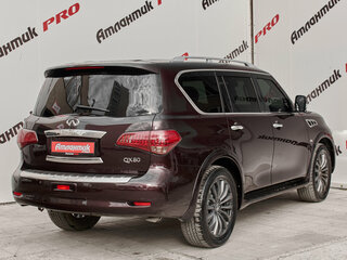 2015 Infiniti QX80 I Рестайлинг, красный, 2940000 рублей, вид 4