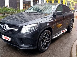 2017 Mercedes-Benz GLE Coupe 350 d I (C292), чёрный, 3850000 рублей, вид 3