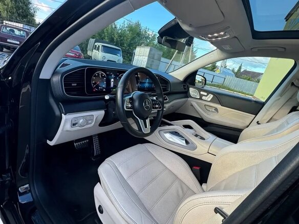 2021 Mercedes-Benz GLS 450 II (X167), чёрный - вид 3
