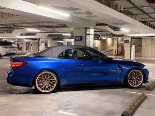 2021 BMW M4 Competition Package G82/G83, синий, 9300000 рублей, вид 4