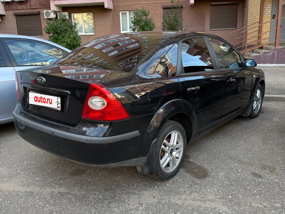 2007 Ford Focus II, чёрный - вид 5