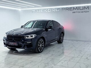 2020 BMW X4 30d II (G02), синий, 6250000 рублей, вид 3