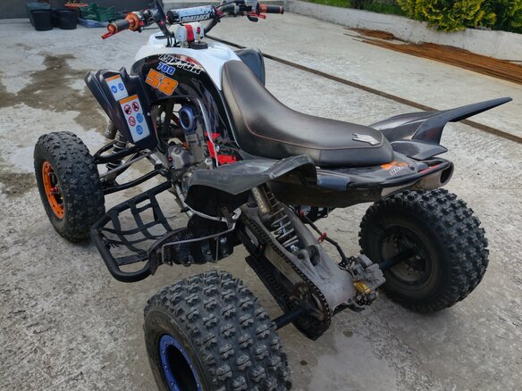 2014 Yamaha Raptor YFM700, серый, 699999 рублей - вид 6