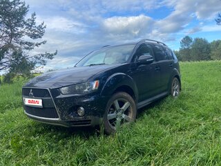 2011 Mitsubishi Outlander II Рестайлинг, чёрный, 1150000 рублей, вид 1