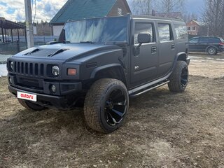 2004 Hummer H2 I, чёрный, 2700000 рублей, вид 4