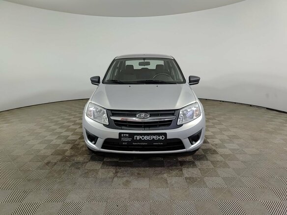 2016 Lada (ВАЗ) Granta I, серебристый, 335000 рублей - вид 1